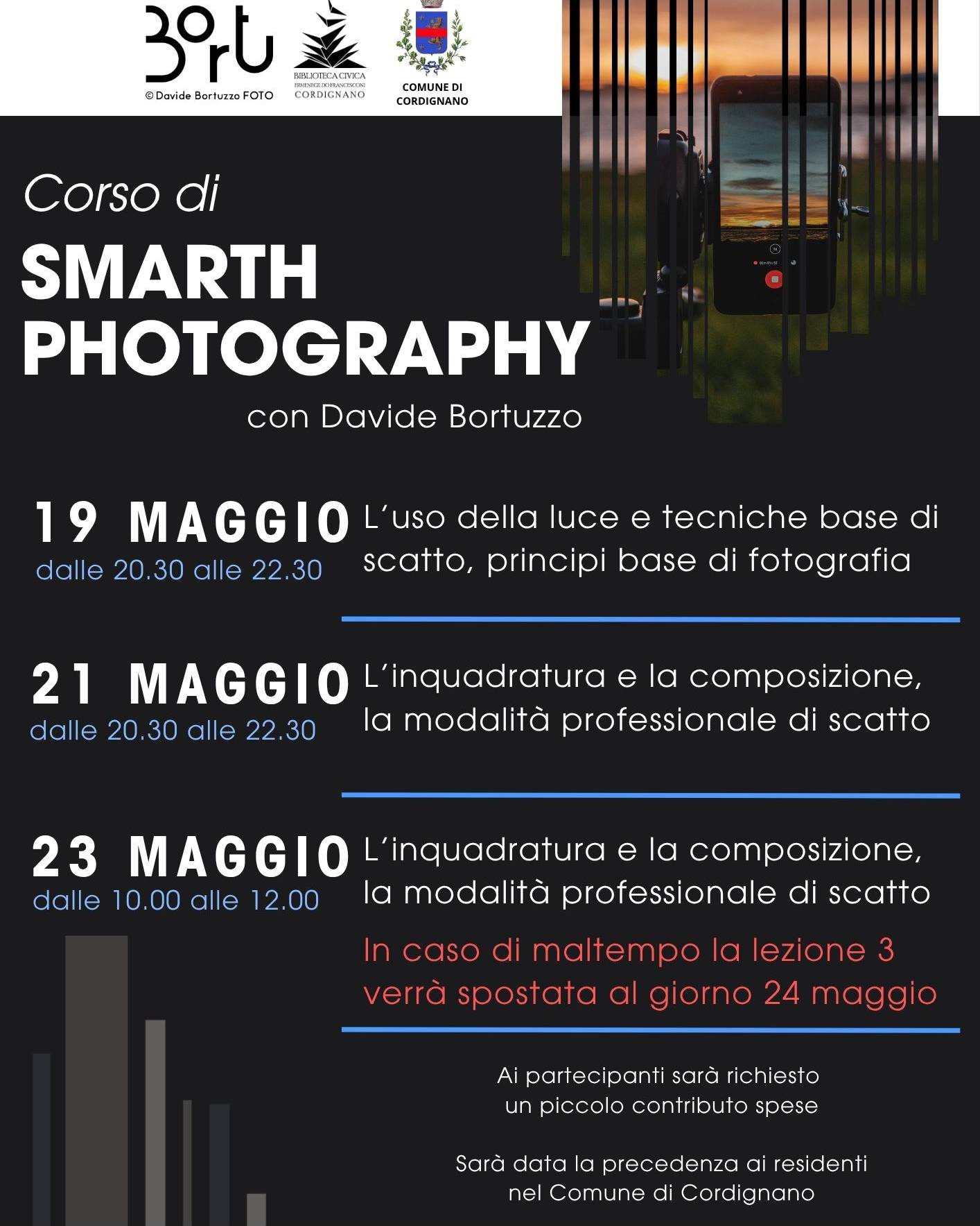 corso smartphotography bortu