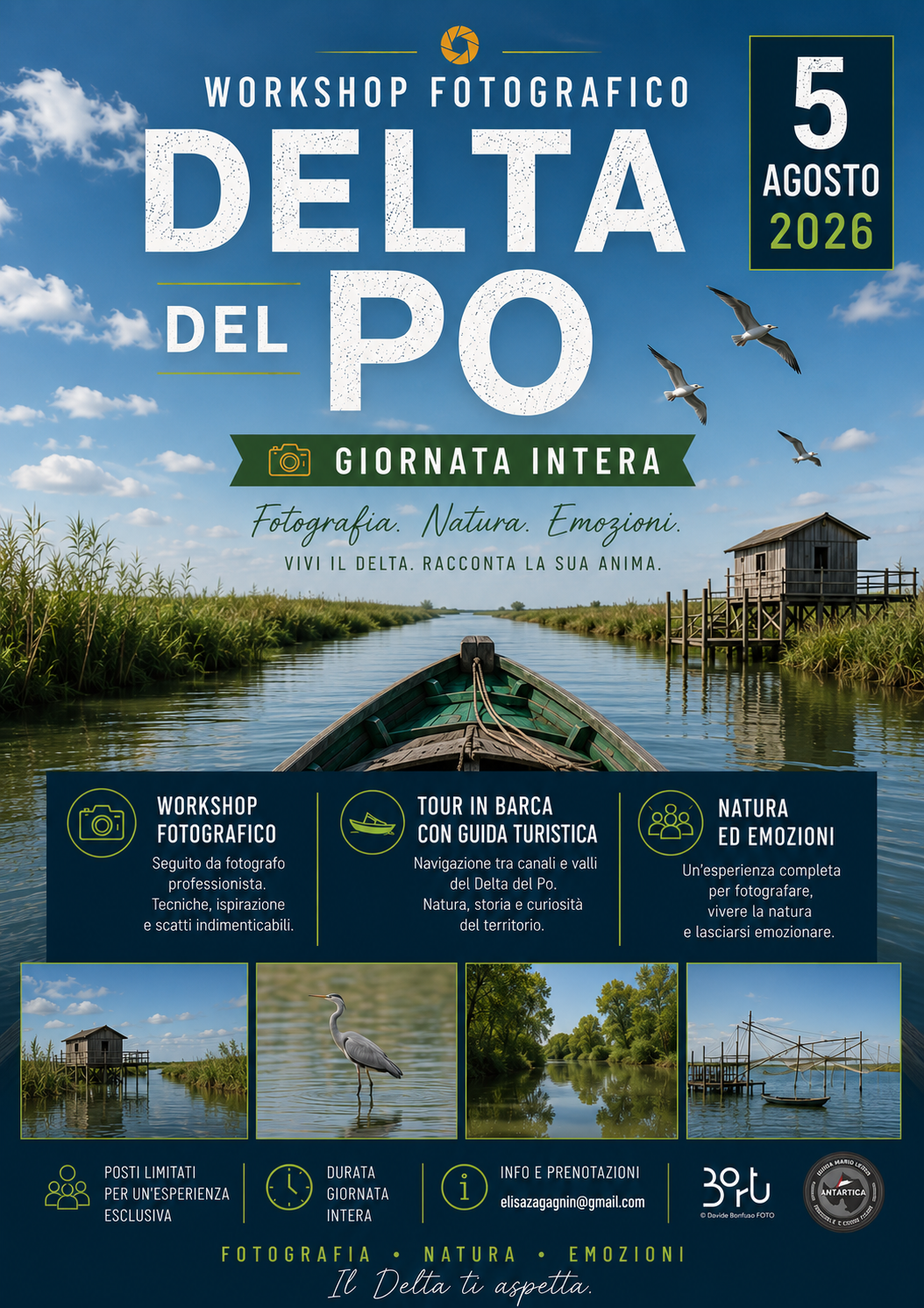 WORKSHOP DELTA DEL PO 5 AGO 2026